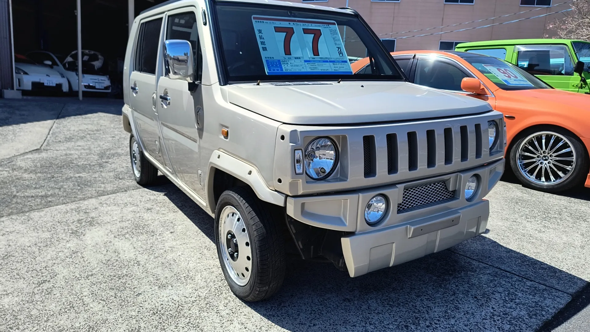 ダイハツ  ネイキッド  ハマー仕様