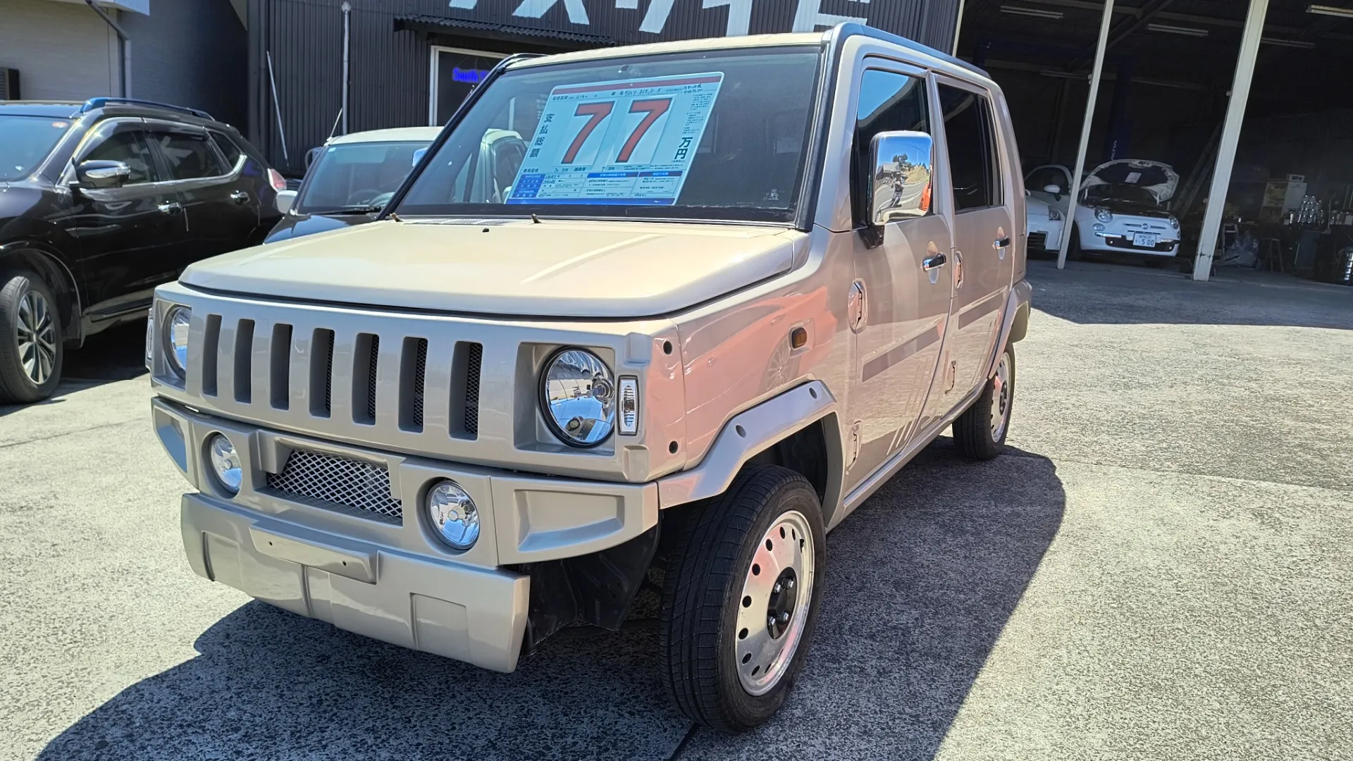 ダイハツ  ネイキッド  ハマー仕様