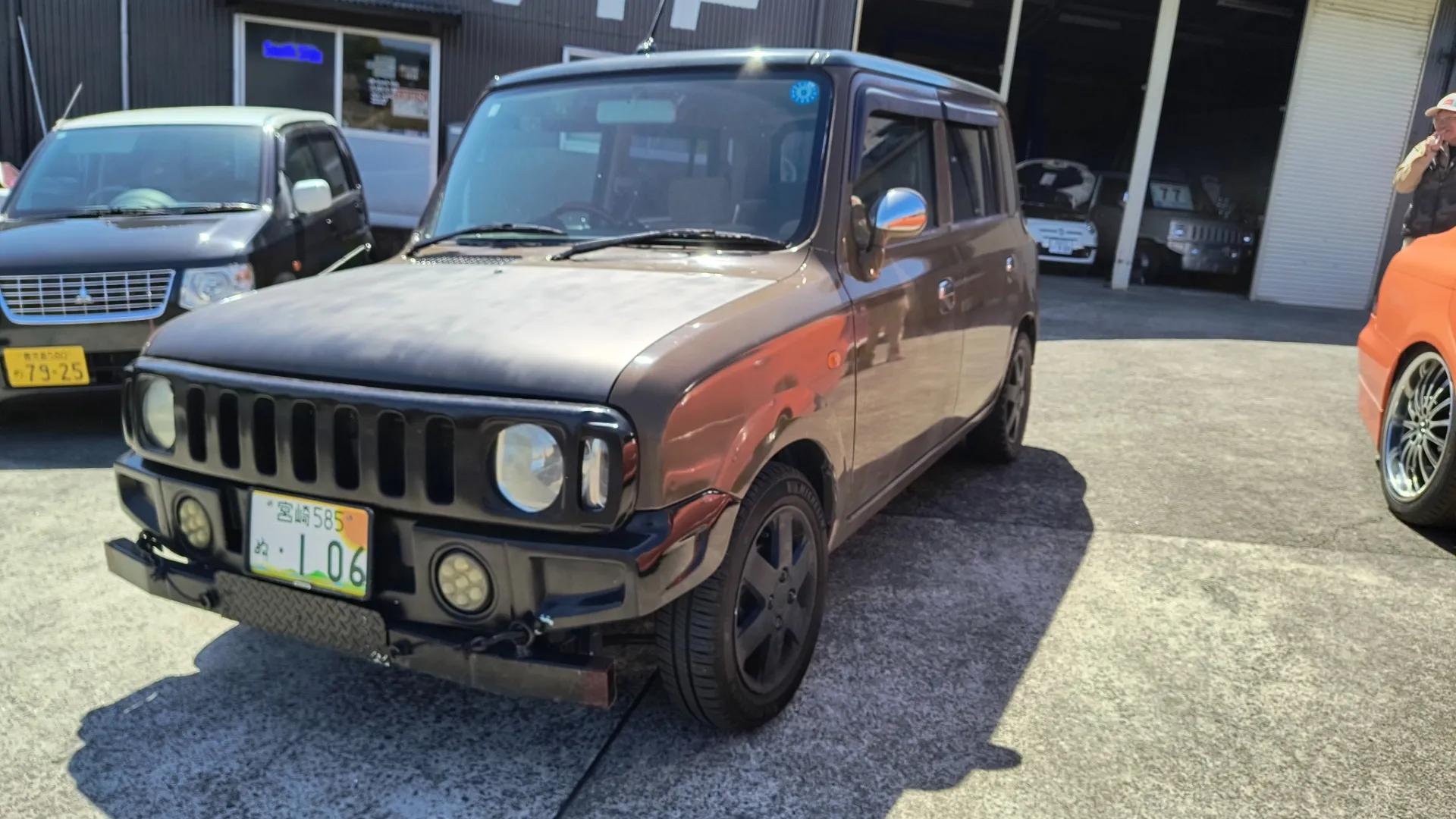 スズキ  ラパン  ハマー仕様