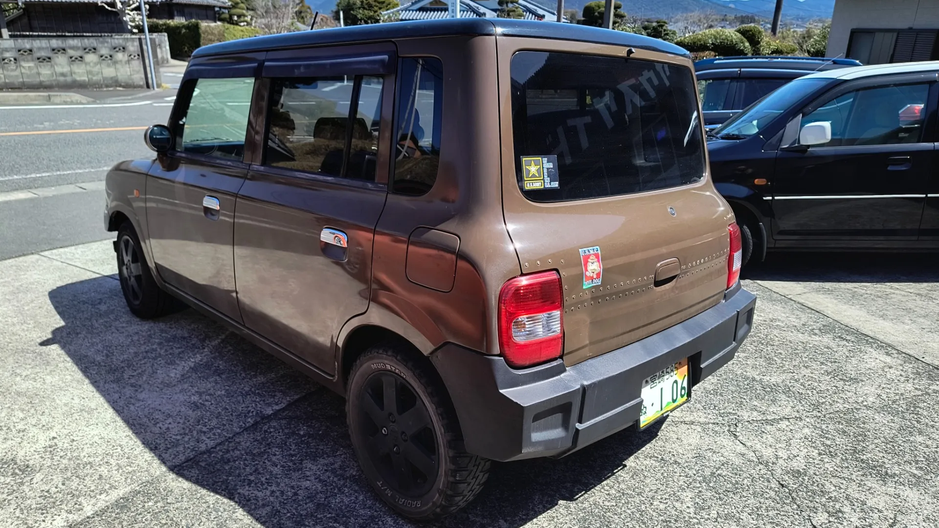 スズキ  ラパン  ハマー仕様