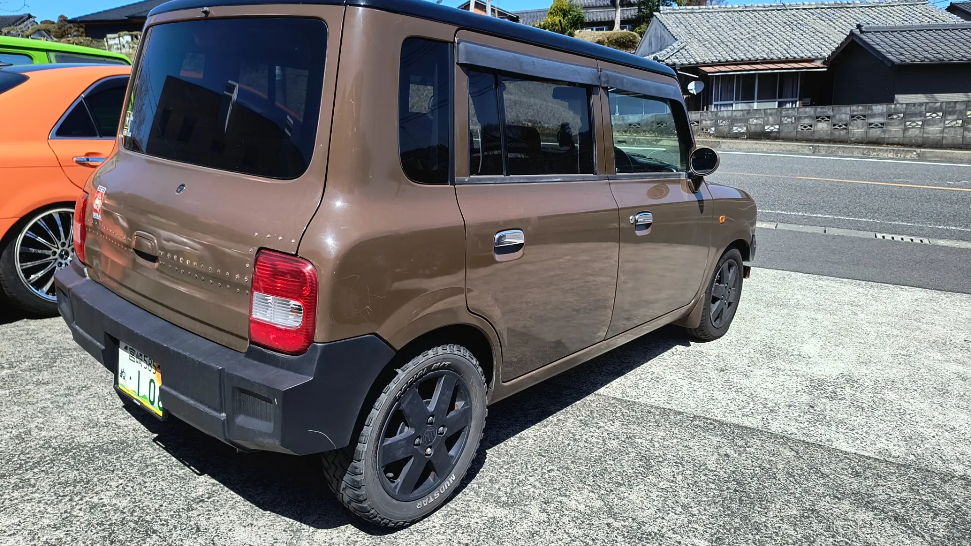 スズキ  ラパン  ハマー仕様