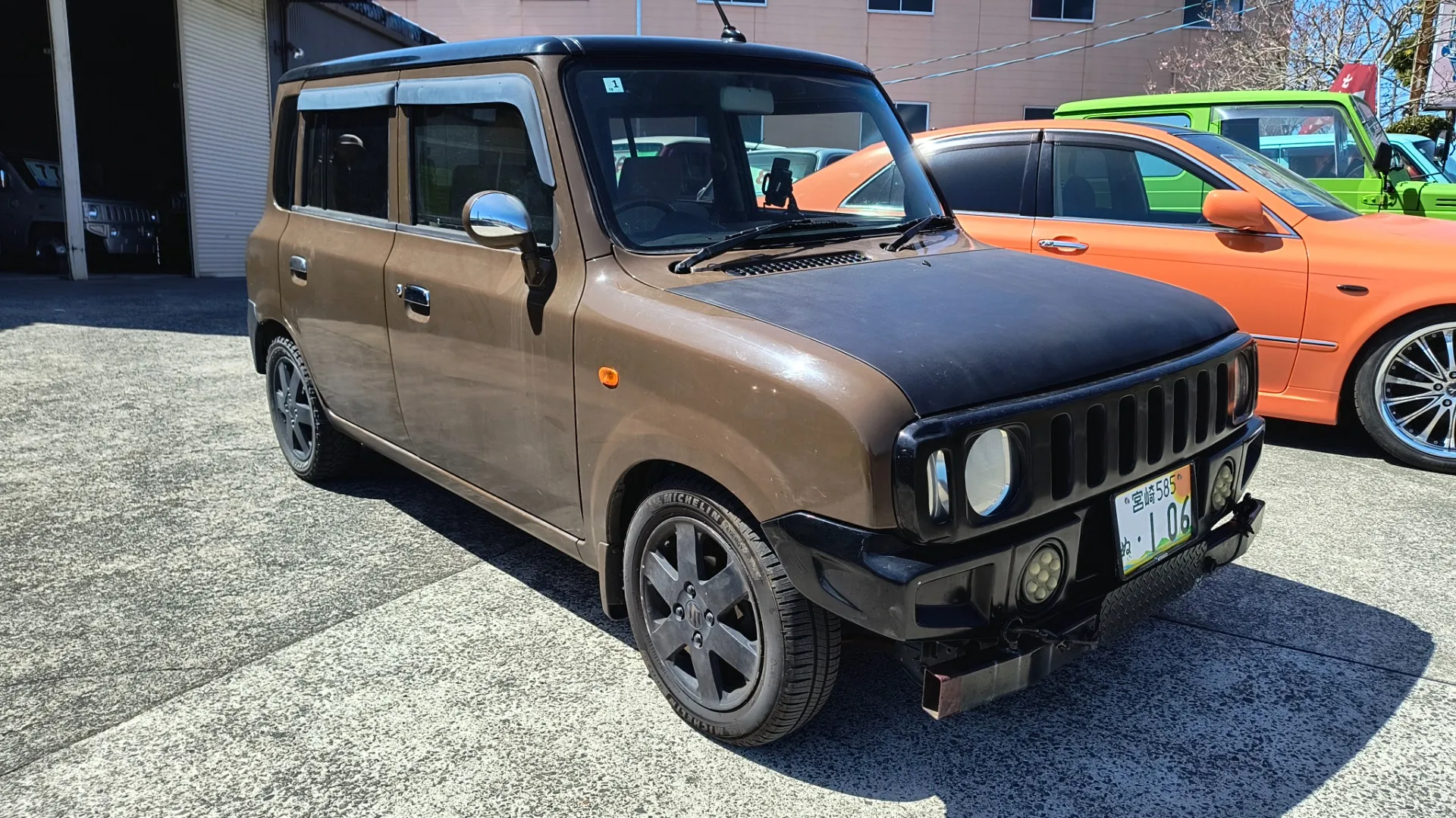 スズキ  ラパン  ハマー仕様